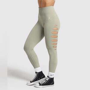 Gymshark Gains Seamless Ripped Leggings